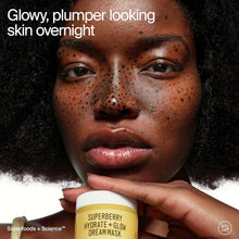 Superberry Dream Mask  Hyaluronic Acid Vitamin C Face Moisturizer Overnight Facial Mask