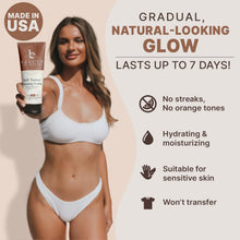 USA Made with Natural Organic Ingredients Moisturizing Self Tanning Lotion