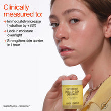 Superberry Dream Mask  Hyaluronic Acid Vitamin C Face Moisturizer Overnight Facial Mask