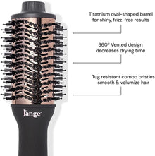 L'ANGE HAIR Le Volume 2-in-1 Titanium Blow Dryer Brush