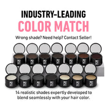 BOLDIFY Hairline Powder - Water-Resistant Root Touch Up Hair Color for Gray Coverage - 24-Hour Stain-Proof, Mess-Free Hair Powder for Thinning Hair - Dark Brown