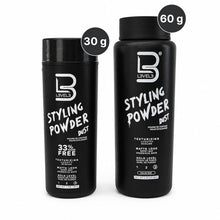 L3 Level 3 Styling Powder - Natural Look Mens Powder - Easy to Apply with No Oil or Greasy Residue (Small - 30 Grams)