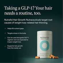 Nutrafol Women's Balance Hair Growth Supplements, Ages 45 and Up, Clinically Tested for Visibly Thicker Hair and Scalp Coverage, Dermatologist Recommended - 1 Month Supply