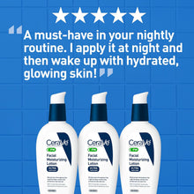 CeraVe PM Facial Moisturizing Lotion, Night Cream with Hyaluronic Acid and Niacinamide, Ultra-Lightweight, Oil-Free Moisturizer for Face, 3 Ounce