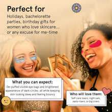 grace & stella Award Winning Under Eye Mask - Birthday Gifts for Women - Gel Eye Patches for Dark Circles, Puffy Eyes, Undereye Bags - Gifts for Mom - Vegan Self Care (24 Pairs, Gold)