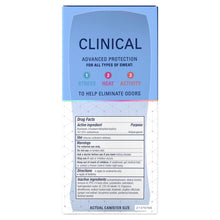 Secret Clinical Strength 100HR Sweat & Odor, Completely Clean Invisbile Solid Antiperspirant Deodorant for Women, 3X Stress Protection with Hyaluronic Acid, PH Balanced, Completely Clean Scent, 2.6 oz