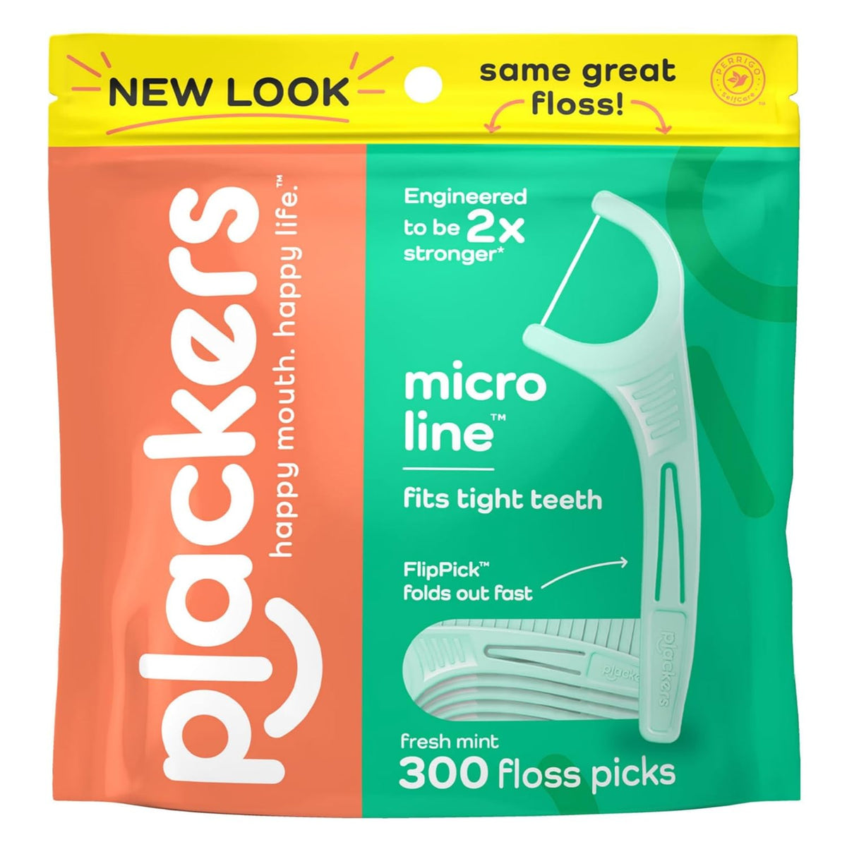 Plackers Micro Line Dental Floss Picks