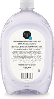 Amazon Basics Gentle & Mild Clear Liquid Hand Soap Refill