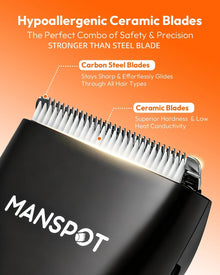 MANSPOT Manscape Groin & Body Hair Trimmer for Men