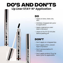 Sacheu Lip Liner STAY-N Peel Off Lip Stain