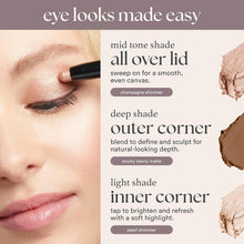 Julep Eyeshadow 101 Cream-to-Powder Waterproof Shadow Stick – Champagne Shimmer – Long-Lasting