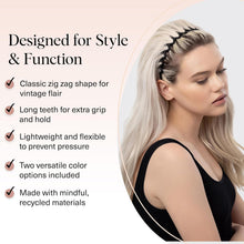 Kitsch Zig Zag Headbands for Women