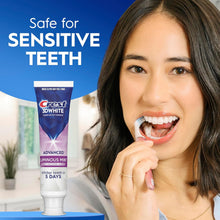 Crest 3D White Advanced Luminous Mint Teeth Whitening Toothpaste, Crest Toothpaste