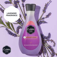 Cutex Strength Shield Nail Polish Remover, Leaves Fingernails & Toenails Looking Healthy, Contains Vitamins E, B5 & Hydrolyzed Silk, 6.7 fl oz