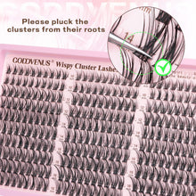 Lash Clusters Kit Wispy Eyelash Clusters Lashes Natural DIY Lash Extension Kit 10-16mm